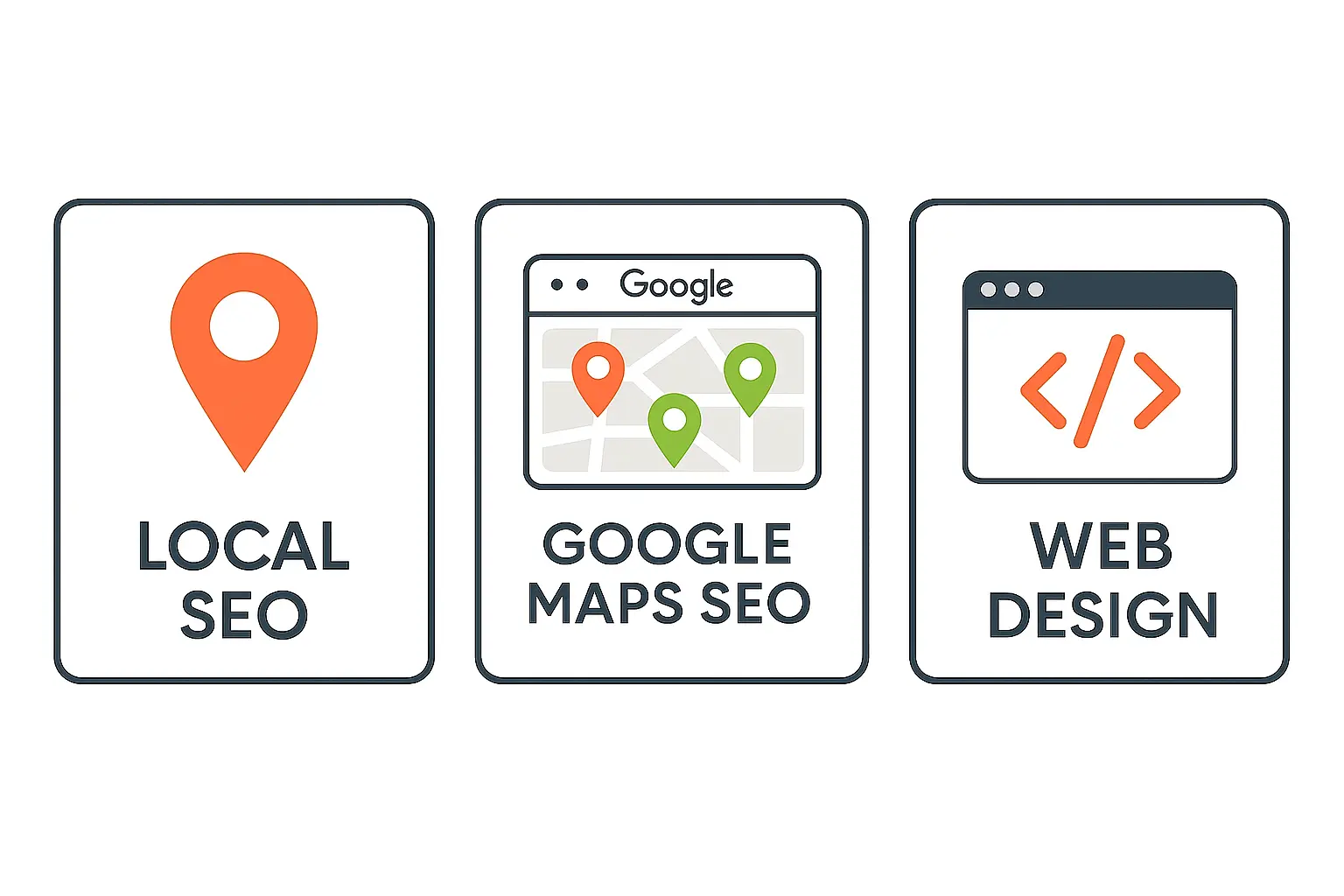 Local Elevate offers integrated Local SEO, Web Design, and Google Maps optimization services.