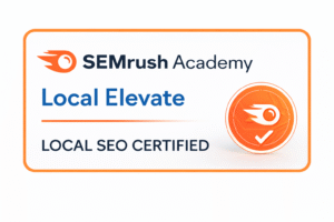 SEMRush Local SEO Certified